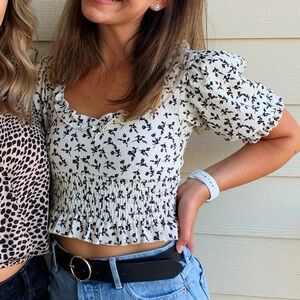 Topshop cropped top
